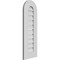 Ekena Millwork Round Top Surface Mount PVC Gable Vent: Functional, w/ 3-1/2"W x 1"P Standard Frame, 12"W x 34"H GVPRT12X3401SF - alternate 3